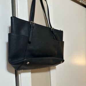 Michael Kors Black Leather Tote